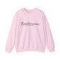 Sweatshirt - 'Character is power' Pink & Blue