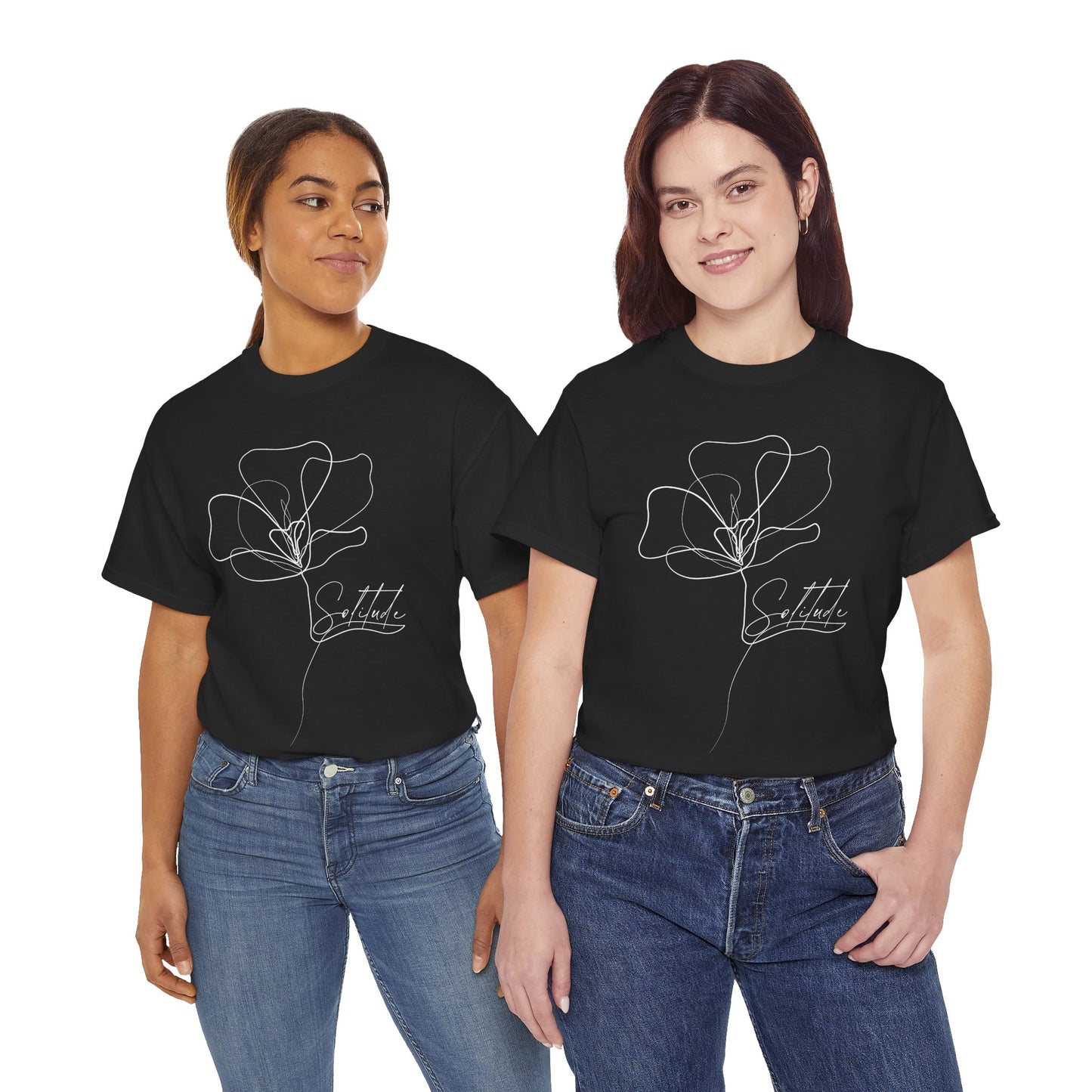 Solitude Collection - Black T-Shirt