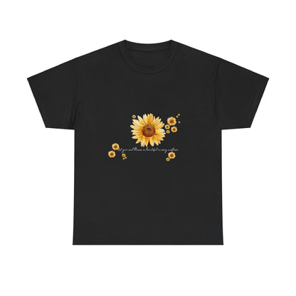 Sunflower Collection - Black T-Shirt