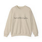 Inspirational Crewneck Sweatshirt - 'Don't wait for recognition'
