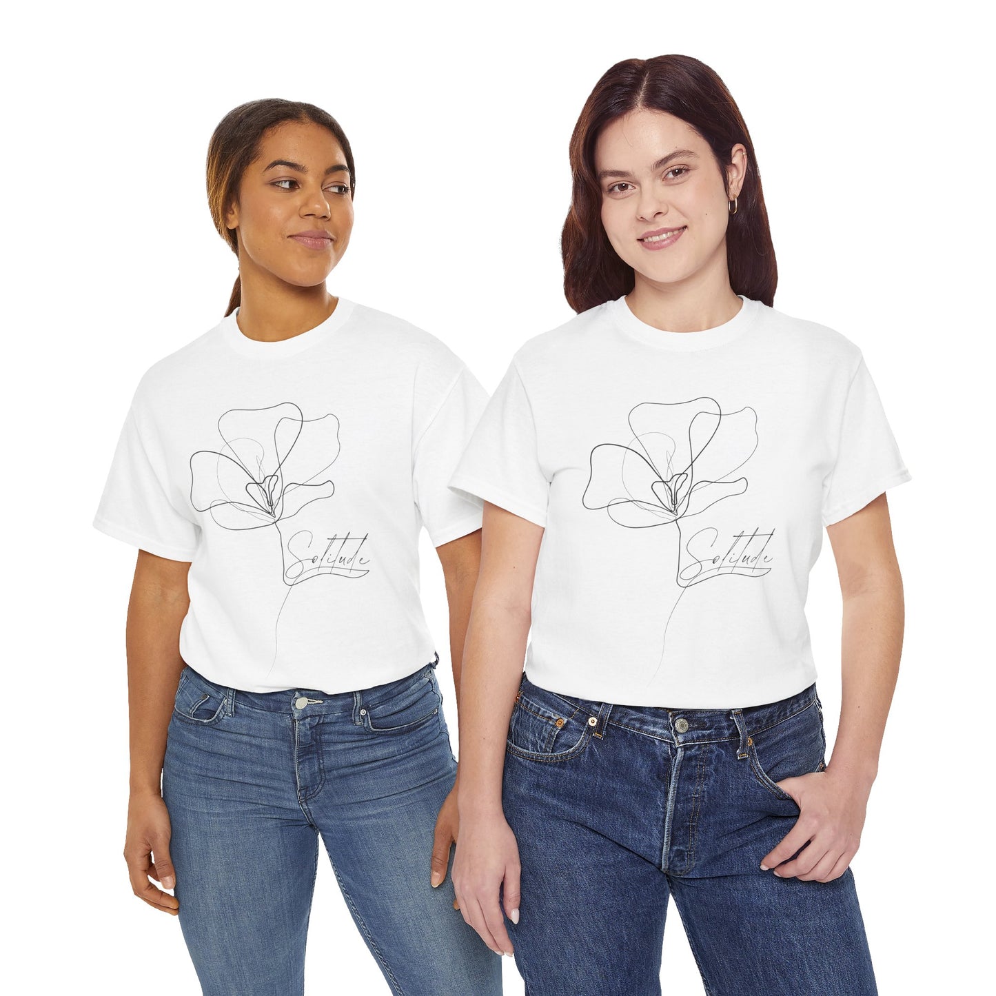 Solitude Collection - White T-Shirt