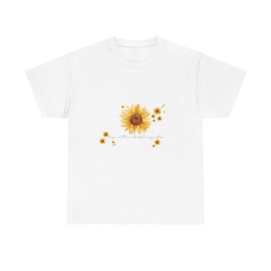 Sunflower Collection - White T-Shirt