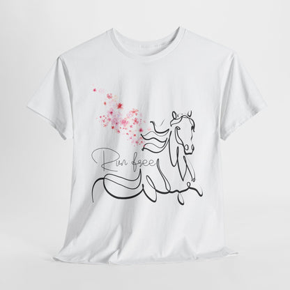Run Free Collection - White T-Shirt