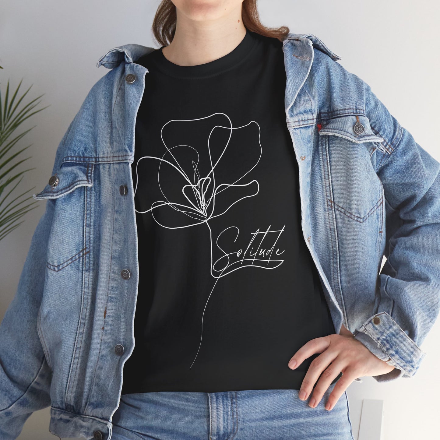 Solitude Collection - Black T-Shirt