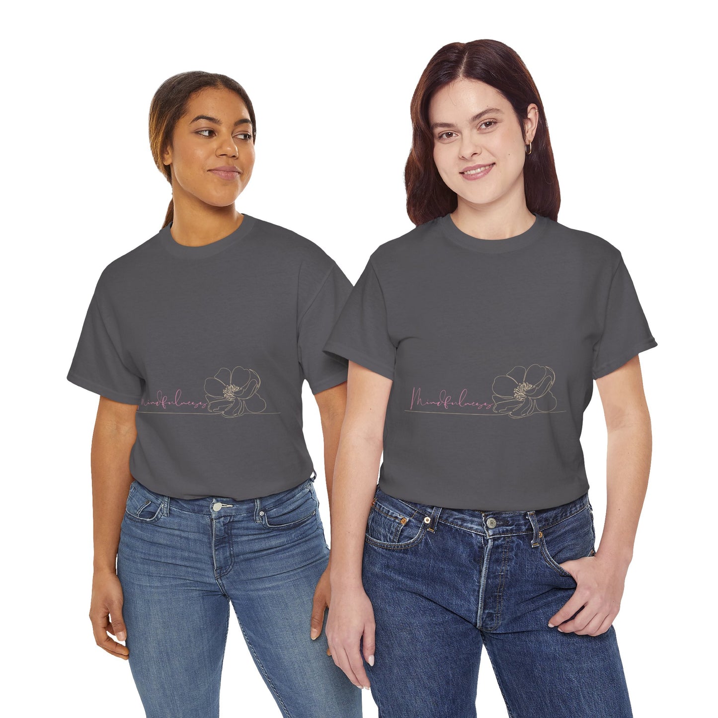 Mindfulness Collection - Charcoal T-Shirt