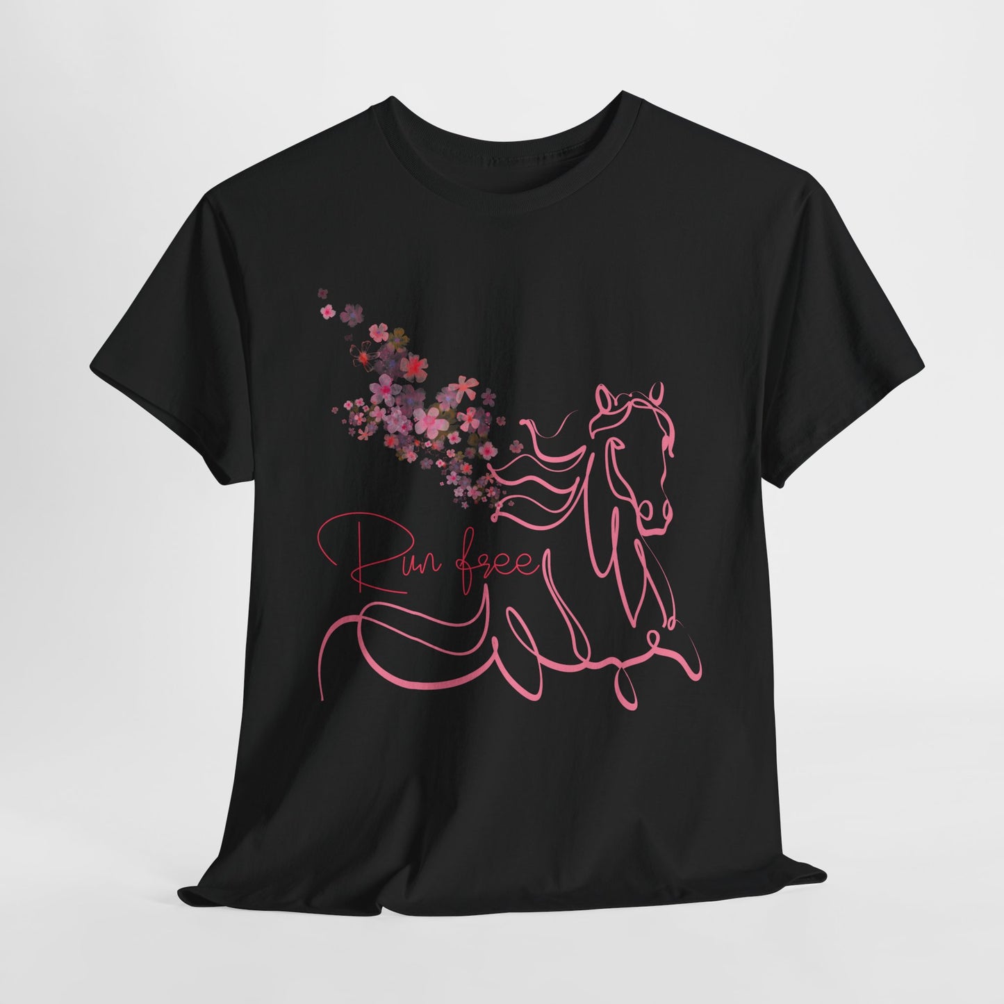 Run Free Collection - Black T-Shirt