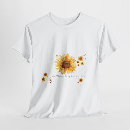 Sunflower Collection - White T-Shirt