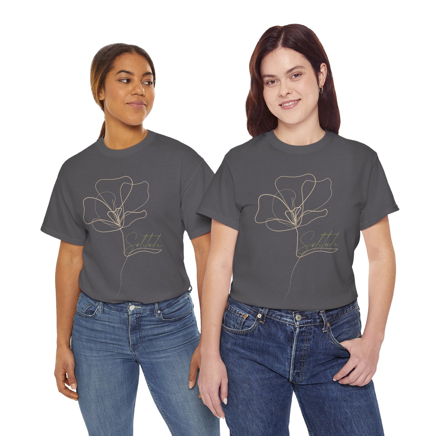 Solitude Collection - Charcoal T-Shirt