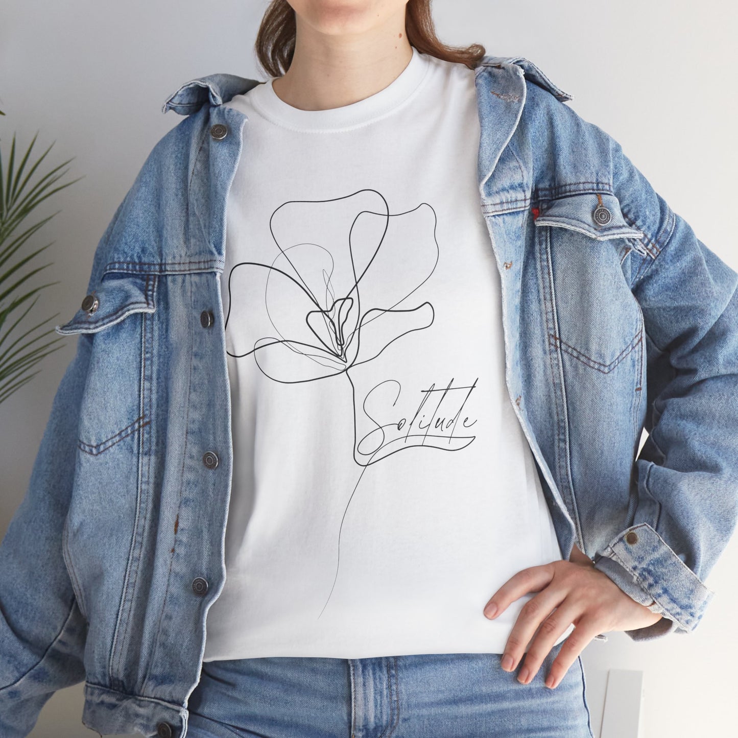 Solitude Collection - White T-Shirt