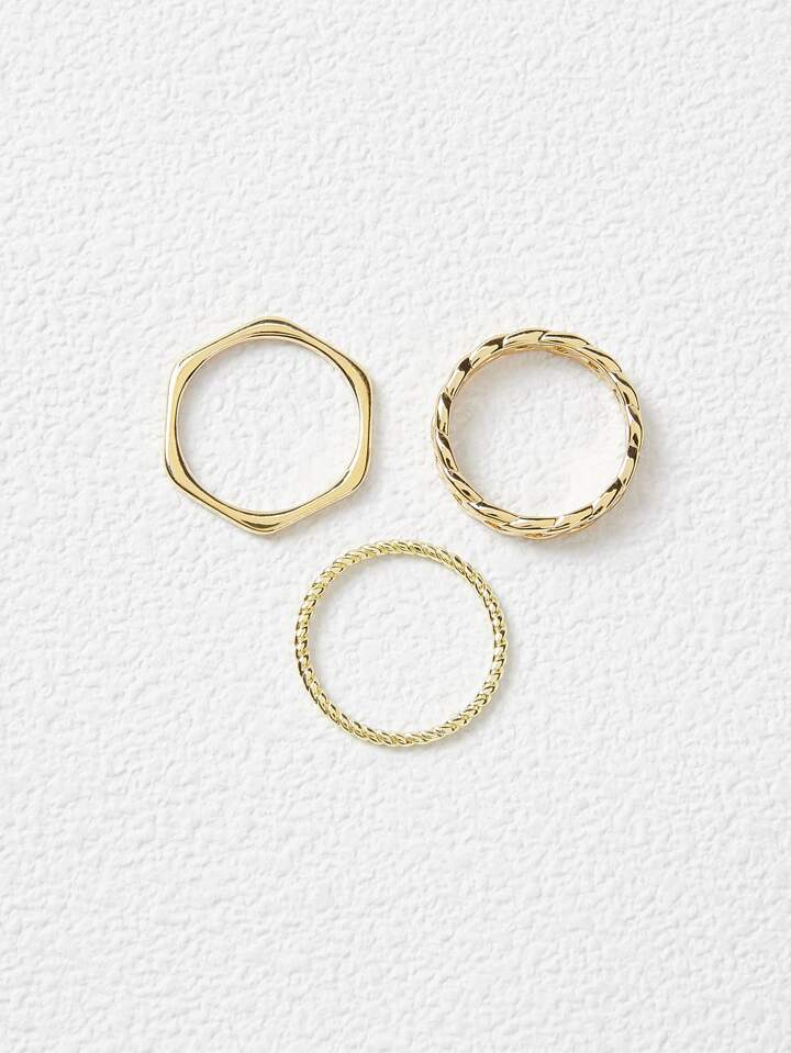 Gold Stacking Rings