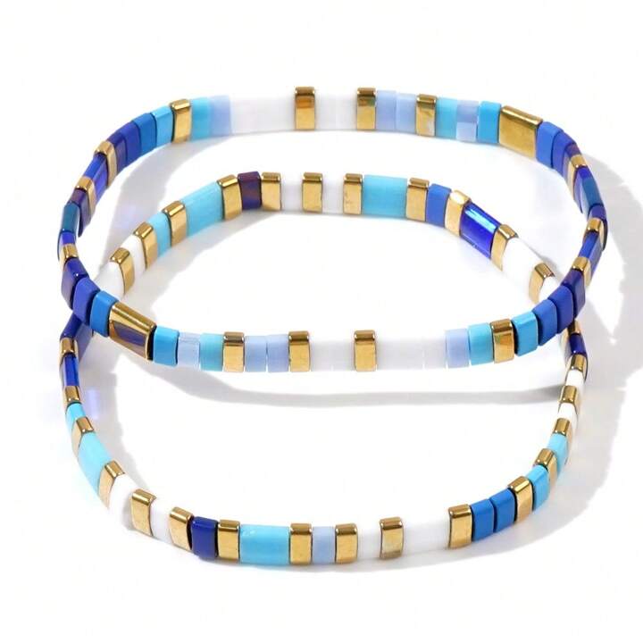 Kids Enamel Stretch Bracelets