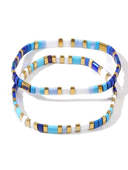 Kids Enamel Stretch Bracelets